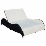 Double Sun Lounger with Cushion
