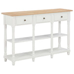 Console Table White 47.2"x 11.8"x 29.9"