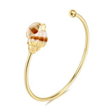 Gold Seashell Bracelet
