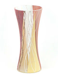 Hand Painted Art Glass Vase
