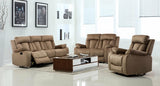 Modern Beige Fabric Sofa Set