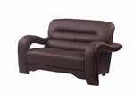 Glamorous Brown Leather Sofa