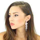 Cascading Crystals Earrings