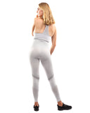 Helia Seamless Leggings & Sports Bra Set - Grey